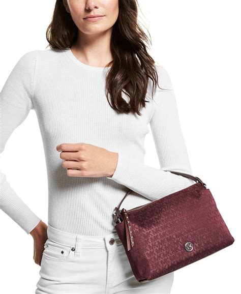 michael kors messenger bag macys|michael kors messenger bag women.